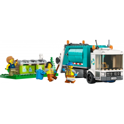 Klocki LEGO 60386 Ciężarówka recyklingowa CITY